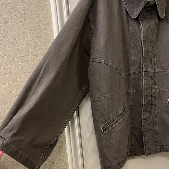 Rudy Jude Adult Big Jean Jacket “Beach Clay” Women's Gray - M - Picture 6 of 10